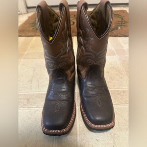 Laredo Brown and Tan Western Boots